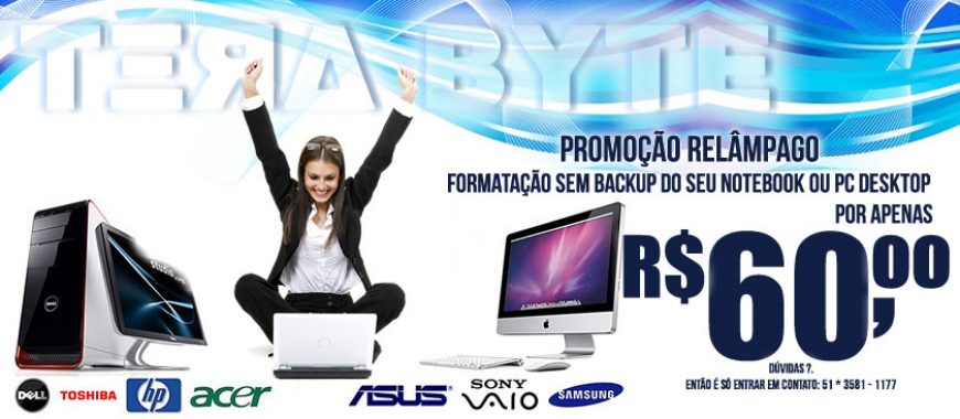 Promoção Relâmpago TERA BYTE